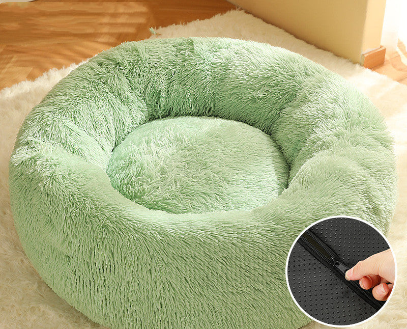 Cozy Comfort for Your Furry Friend: The Warm Plush Pet Nest